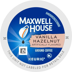 Maxwell House Vanilla Hazelnut K-cup Pods 24ct
