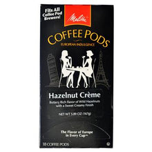 Melitta Coffee Hazelnut Coffee Pods 18ct Back