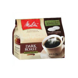 Melitta Dark Roast Soft Pods (Not for Melitta 1:1) 18ct