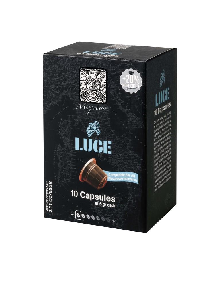 Mixpresso Luce Decaf Nespresso Compatible Coffee Capsules 10ct