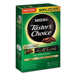Nescafe Taster's Choice House Blend Decaf Coffee Sticks 60ct