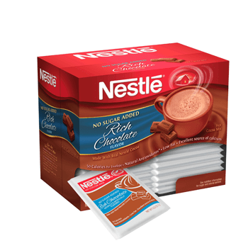 Nestle's No Sugar Added Hot Chocolate Mix 30 Packets