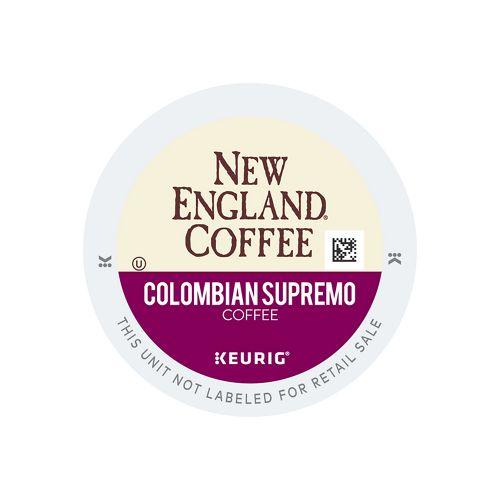New England Coffee Colombian Supremo K-cup Pods 24ct