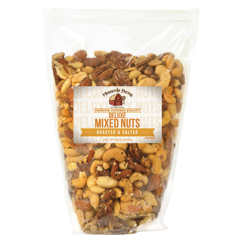 Office Snax All Tyme Favorite Nuts Deluxe Nut Mix 34oz Bag