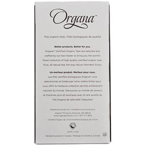 Organa Chai Tea Pods 18ct Box back