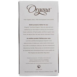 Organa Chamomile Lemon Tea Pods 18ct Box back