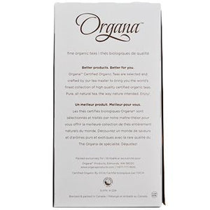 Organa English Breakfast Tea Pods 18ct Box back