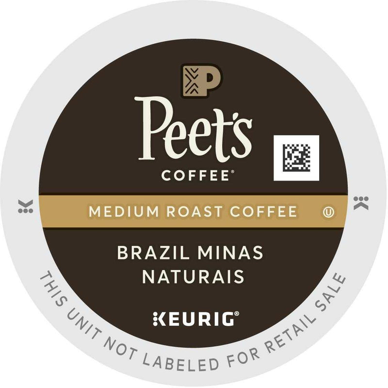 Peet's Coffee Brazil Minas Naturais K-Cups 88ct