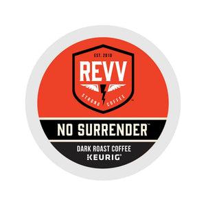 Revv NO SURRENDER Coffee K-cup Pods 96ct