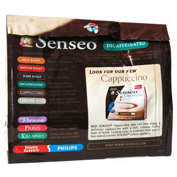Senseo Decaf Roast Coffee Pods 108ct Back