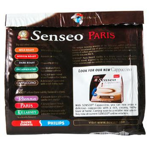Senseo Paris French Vanilla Coffee Pods 96ct Back