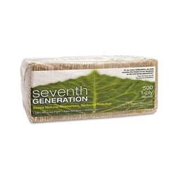 Seventh Generation 11.5x13 Inch 100% Recycled One-Ply Luncheon Napkins 500ct Pack