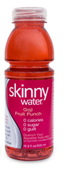 Skinny Water Goji Fruit Punch Shape 24 16.9oz Bottles