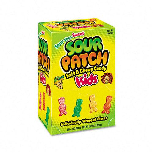 Sour Patch Kids Assorted Fruit Flavored Candy 240ct Box
