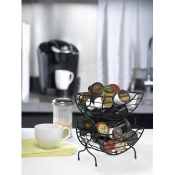 Stacking Coffee Baskets K-Cup Accessory with Background