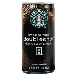 Starbucks DoubleShot Espresso Drink 12 6.5oz Cans
