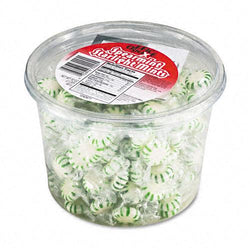 Starlight Mints Individually Wrapped Spearmint Hard Candy 2lb Tub