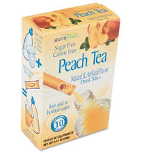 Sturm Foods Peach Tea Sugar Free Stick Packs 10ct Box