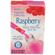 Sturm Foods Raspberry Sugar Free Stick Packs 10ct Box