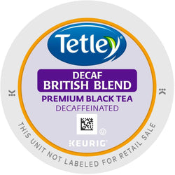Tetley Tea British Blend Decaf K-cups 24ct