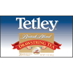 Tetley's British Blend Black Tea 20 Drawstring Tea Bag