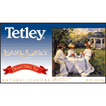 Tetley's Earl Grey Black Tea 20 Drawstring Tea Bag