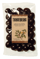 Entner-Stuart Thunder Beans Chocolate Covered Espresso Beans 2oz Package