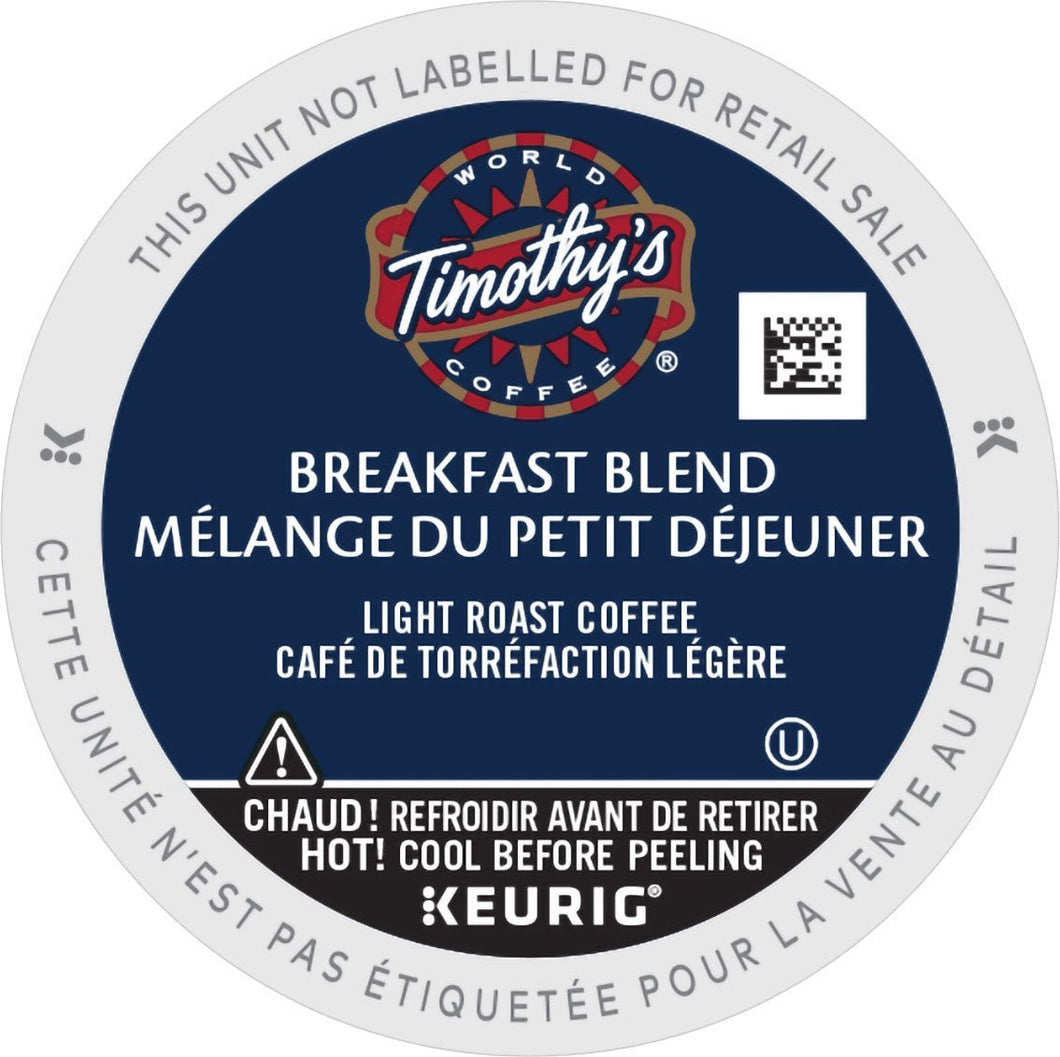 Timothy's Breakfast Blend K-Cup® Pods 24ct