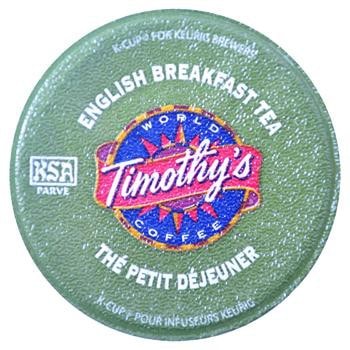 Timothys Coffee English Breakfast Tea K-Cup® Pods 96ct