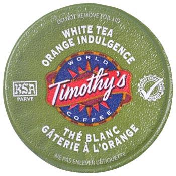 Timothys White Tea Orange Indulgence Tea K-Cup® Pods 24ct