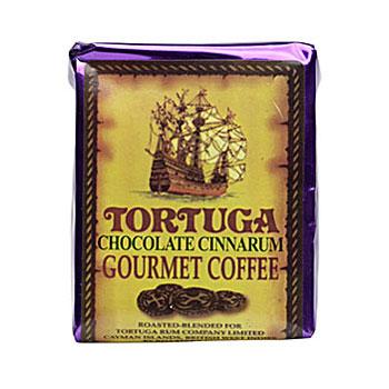 Tortuga Caribbean Chocolate Cinnarum Ground Coffee 12 8oz Bags