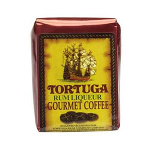 Tortuga Caribbean Rum Liqueur Gourmet Ground Coffee 12 8oz Bags