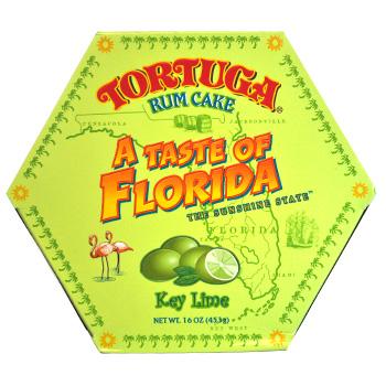 Tortuga Rum Cakes 16oz Florida Key Lime Rum Cake