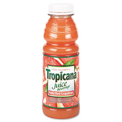 Tropicana Red Ruby Grapefruit Juice 10oz Bottles 24ct Case
