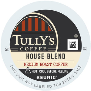 Tully's House Blend K-Cups 96ct Medium