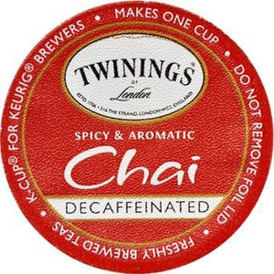 Twinings Chai Decaf Tea K-Cup&reg; Pods 24ct