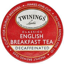 Twinings English Breakfast Decaf Tea K-Cups 24ct