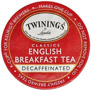 Twinings English Breakfast Decaf Tea K-Cup® Pods 24ct
