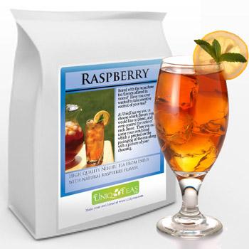 Uniq Tea Raspberry Iced Tea Pouches 24ct Box