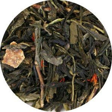 Uniq Teas Mean Green Tangerine Loose Leaf Tea Grinds