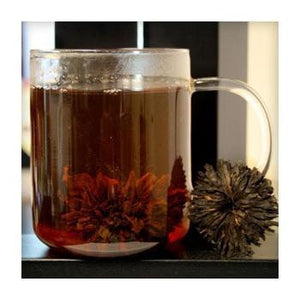 Uniq Teas Red Peony Rosettes Loose Leaf Tea Grinds
