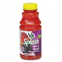 V8 Splash Berry Blend Juice 16oz Bottles 12ct Case