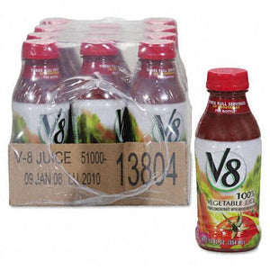 V8 Vegetable Juice 12oz Bottles 12ct Case