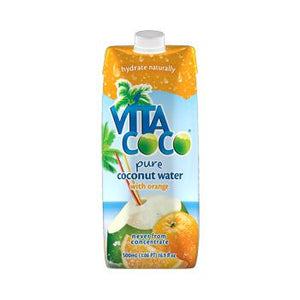 Vita Coco Orange Coconut Water 17oz 12-Pack Case