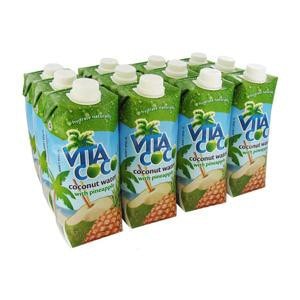 Vita Coco Pineapple Coconut Water 17oz 12-Pack Case