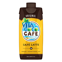 Vita Coco Café Latte Coconut Water Espresso 11.1oz 12-Pack
