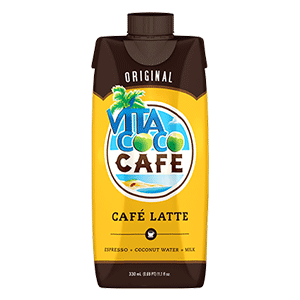 Vita Coco Café Latte Coconut Water Espresso 11.1oz 12-Pack