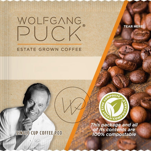 Wolfgang Puck South Pacific Dark Fair Trade Organic Coffee Pods